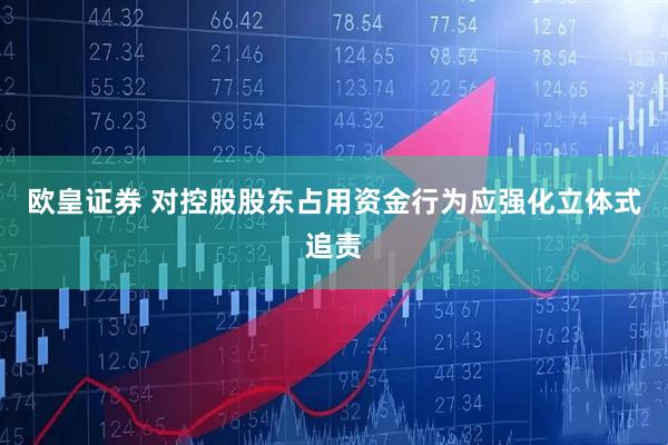欧皇证券 对控股股东占用资金行为应强化立体式追责